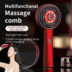 3-in-1 Electric Infrared Therapy Comb for Hair Growth & Scalp Care