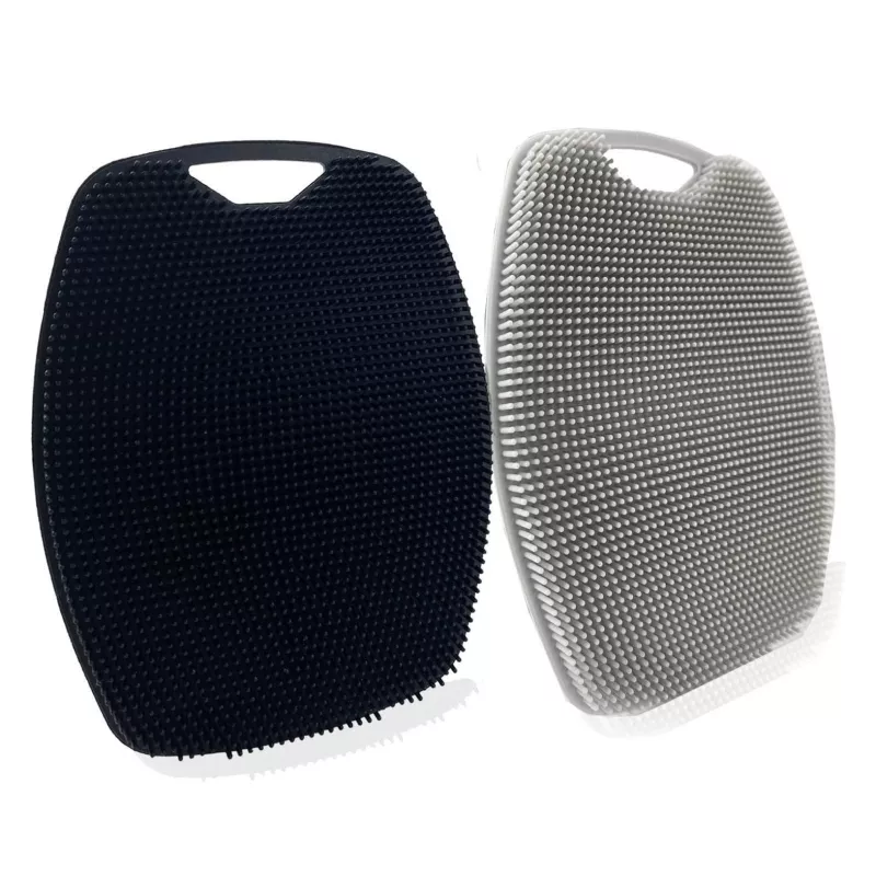 Soft Silicone Exfoliating Bath Brush for Gentle Cleansing and Massage – view 3